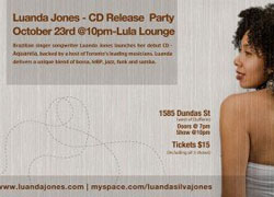 bullhorn media - Luanda Jones CD Launch
