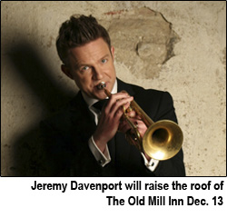 bullhorn media - Jeremy Davenport presents A New Orleans Christmas at The Old Mill Inn