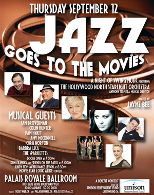 bullhorn media - SEPTEMBER 12. Jazz Goes To The Movies: A Swing Dance Party!