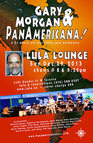 bullhorn media - SUNDAY DECEMBER 29. Gary Morgans PanAmericana @ Lula Lounge